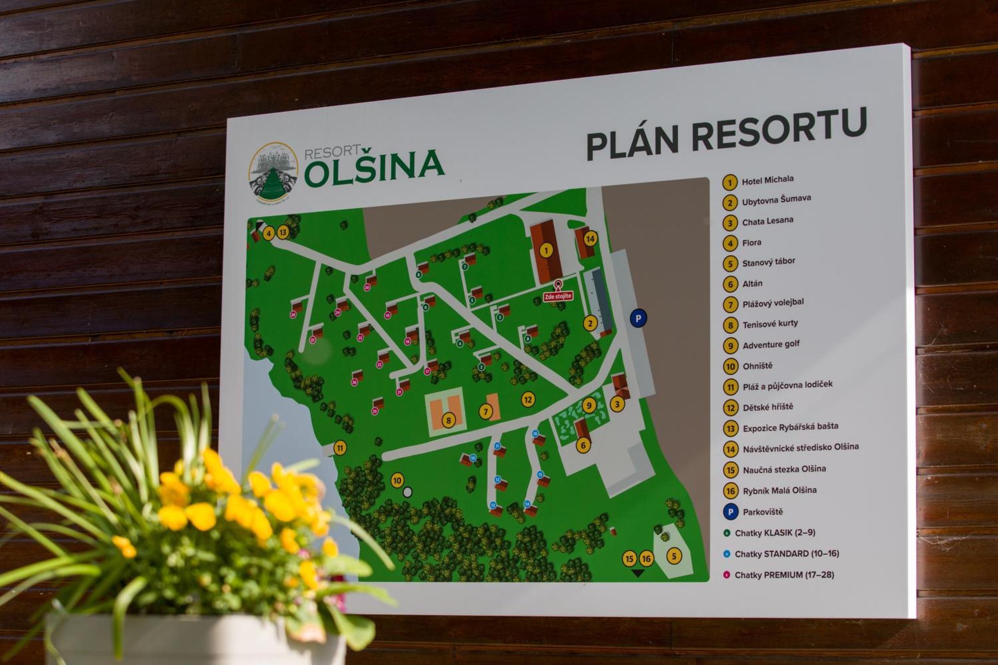 Horní Planá Resort Olsina מראה חיצוני תמונה